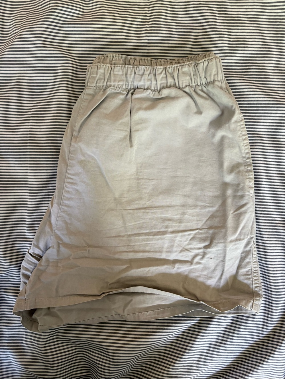 Colorful Standard Women's Organic Twill Shorts, XL Gray